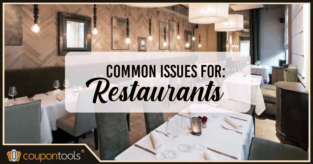 4 issues every restaurant comes across
