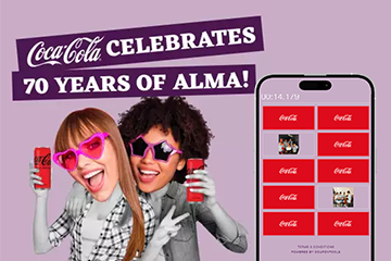 Scan, play, and win with the Alma x Coca-Cola memory game! use case