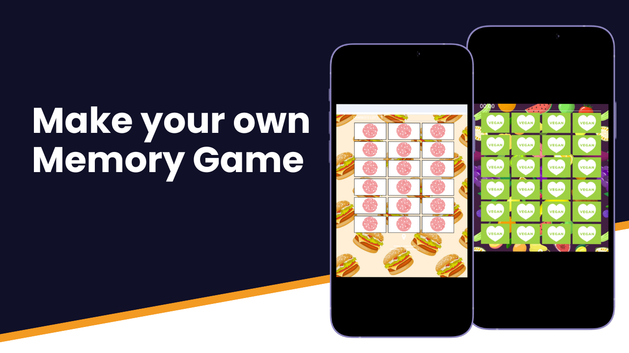 Crie seu próprio jogo de memória
