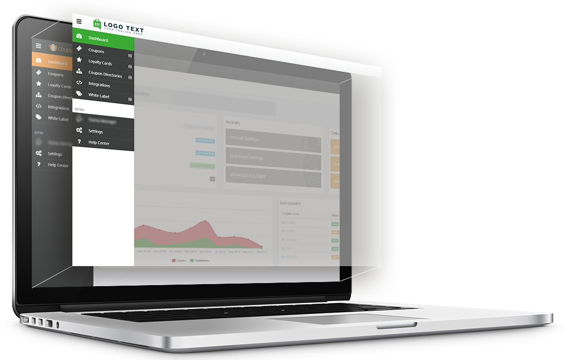 White label coupon software platform
